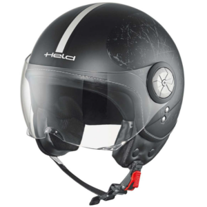 Held mc corry voorkant zwart-grijs